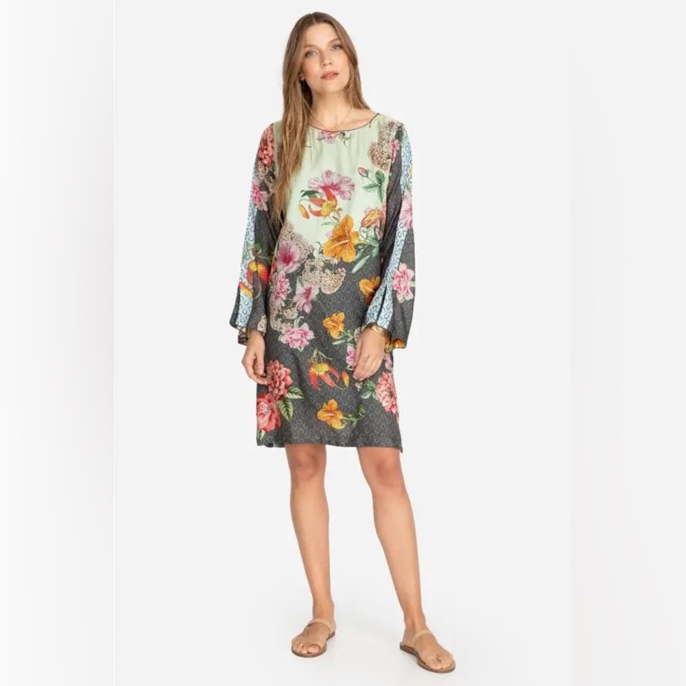 Johnny Was Fatima dress, floral